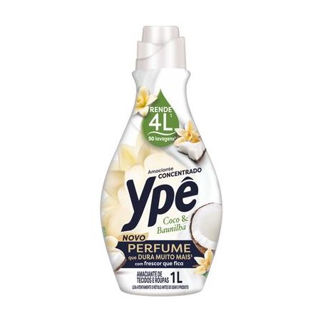 Amaciante ype concentrado 1l coco e baun