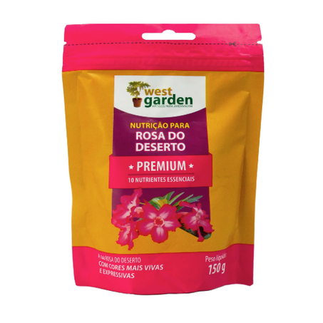 NUTRICAO WEST GARDEN PREMIUM 150G ROSA DESERTO