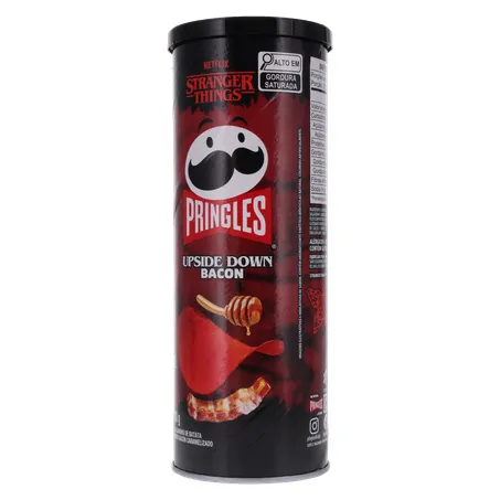 SALGADINHO BATATA PRINGLES NETFLIX STRANGER THINGS BACON 100G 360-2