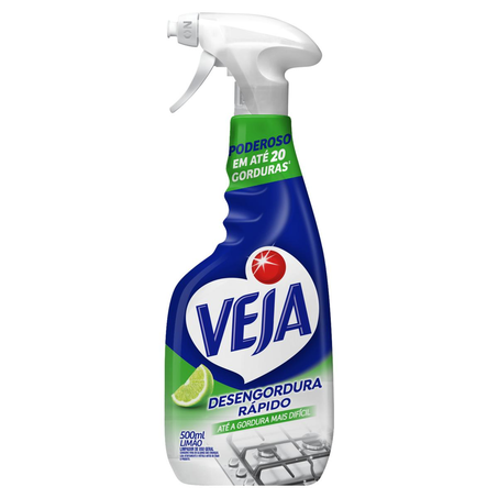 Limpador Veja 500ml - Desengordurante - Limão - Gatilho
