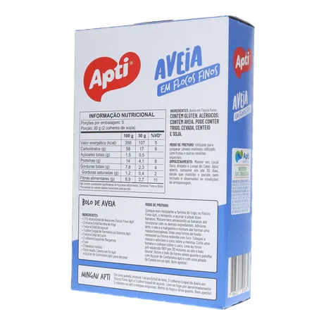 Aveia Apti Flocos Finos Caixa 150g 
  360-21