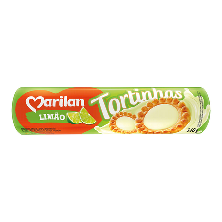 Biscoito Marilan Tortinhas Limão Pacote 140G