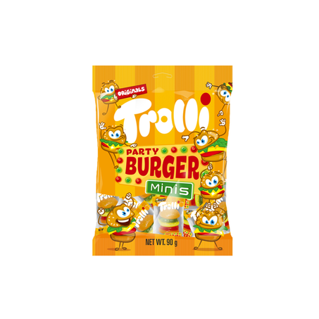 Bala mini burguer trolli 90g