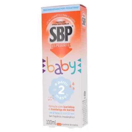 REPELENTE SBP BABY LOÇÃO 100ML 360-2
