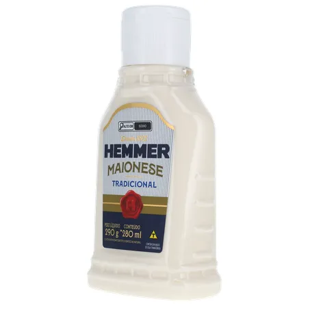 Maionese Hemmer Tradicional Squeeze 280ml 360-4