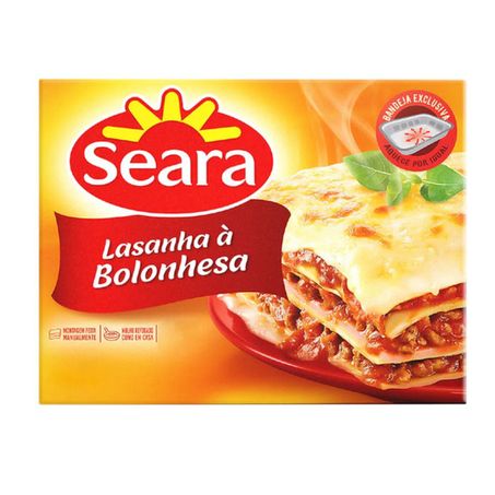 LASANHA SEARA CONGELAD BOLONHES 350G