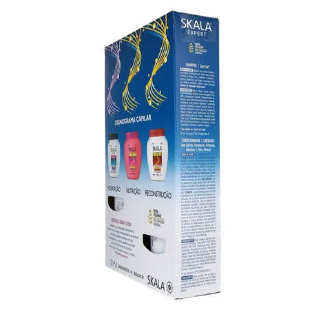 Kit Shampoo + Condicionador 325ml Cada Skala Bomba de Vitaminas Caixa com 2un - 650ml 360-24