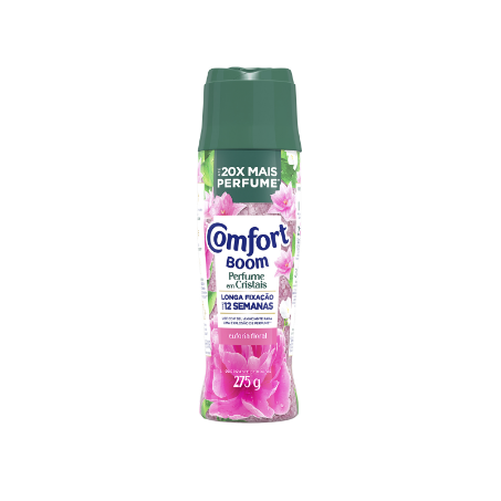 ODORIZANTE EM CRISTAIS  COMFORT BOOM EUFORIA FLORAL 275G