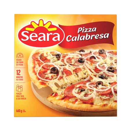 Pizza seara calabresa 460g