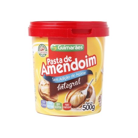 PASTA AMENDOIM GUIMARÃES INTEGRAL 450G