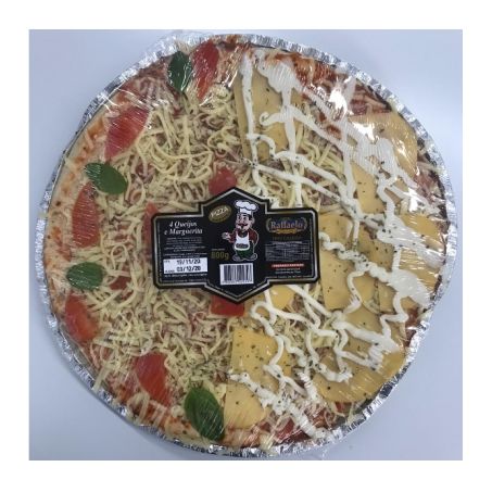 Pizza 4 queijos e marguerita don raffaelo 800g