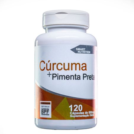 CÚRCUMA + PIMENTA PRETA 500MG 120CAPS 4ELEMENTOS