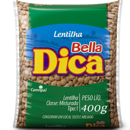 Lentilha bella dica 400g