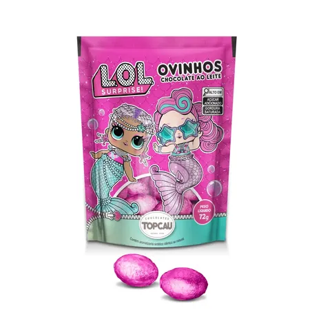 Chocolate Top Cau 72g Mini Ovinhos Sache Lol Surprise