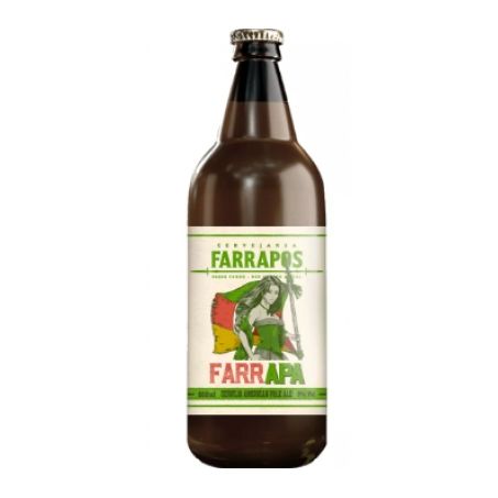Cerveja farrapos farrapa 600ml