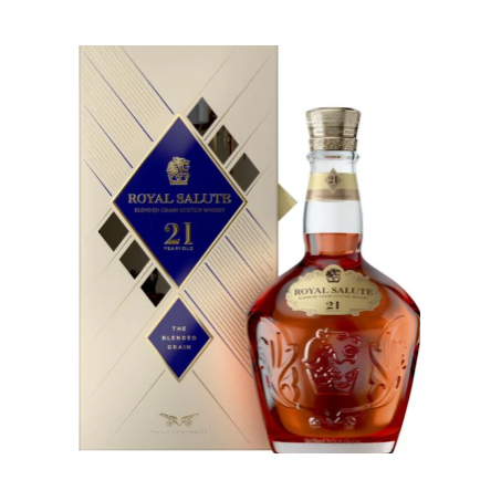 WHISKY ROYAL SALUTE ESCOCES THE BLENDED GRAIN 700ML