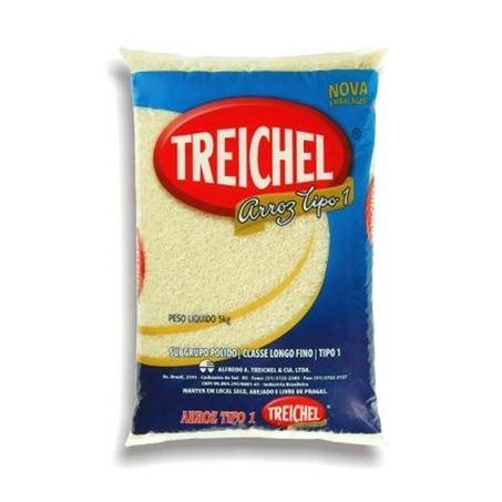 ARROZ TREICHEL 5KG BRANCO
