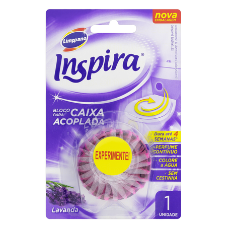 Bloco p/cx acoplada inspira lavanda c/1