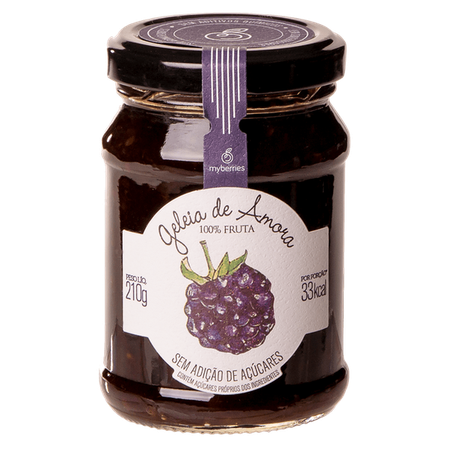GELEIA MYBERRIES 210G AMORA 