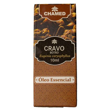 OLEO ESSENCIAL CRAVO BOTÃO 10ML CHAMED