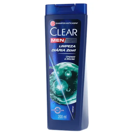 SHAMPOO CLEAR ANTICASPA MEN 2 EM 1 200ML 360-1
