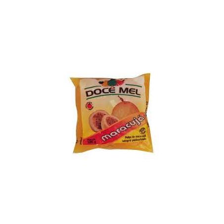 Polpa de fruta doce mel maracujá pacote 100g