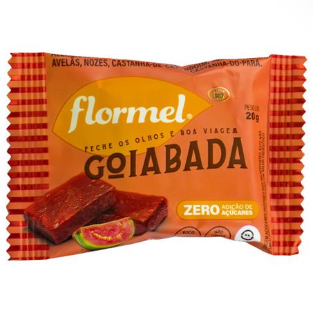 GOIABADA ZERO AÇÚCAR 20G FLORMEL