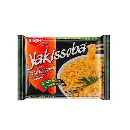Macarrão Instantâneo Nissin Yakissoba Tradicional 87G