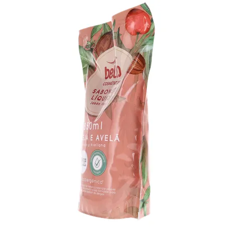 Sabonete liquido bello cereja-avela ref850ml 360-5