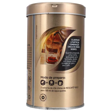 Café Nescafé Gold Espresso Intensidade 9 Lata 100G 360-23