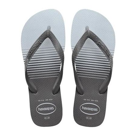 	 HAVAIANAS TOP STYLE AD CINZA/BRANCO 37.38