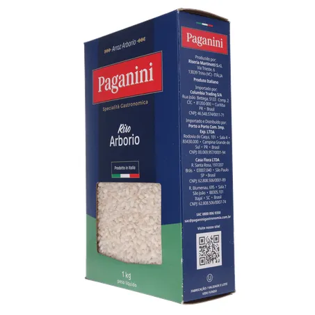 Arroz Arbório Paganini Caixa 1Kg 360-5