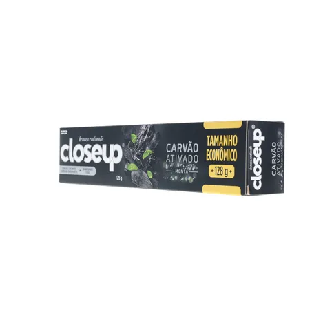 Gel Dental Closeup Branco Radiante Carvão Ativado Menta 128G 360-5