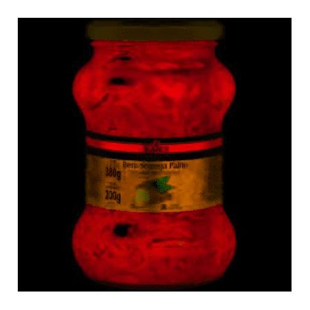 Gengibre em Conserva Karui Beni Shooga Palito Pote de Vidro 380gr