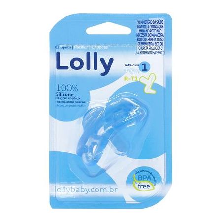 CHUPETA LOLLY RT1 SILICONE M