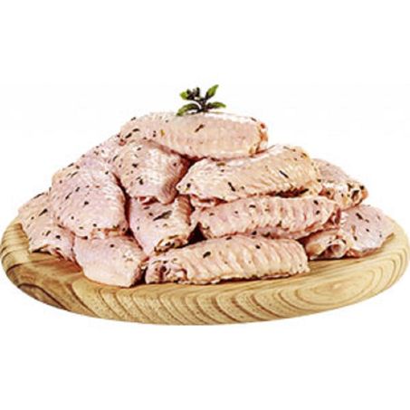 Asa frango temperado kg
