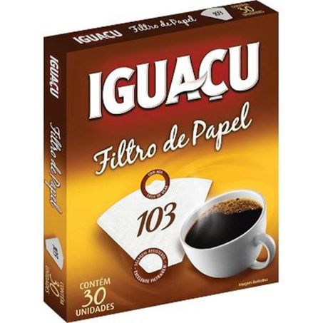 Filtro papel iguaçu n103 30un