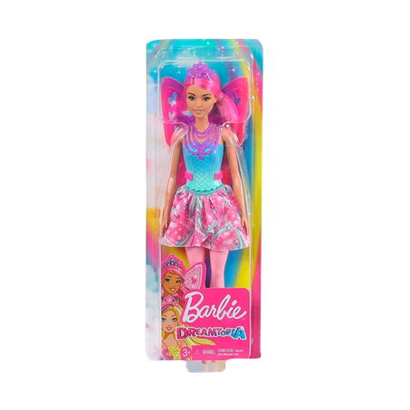 Boneca barbie fada sort.