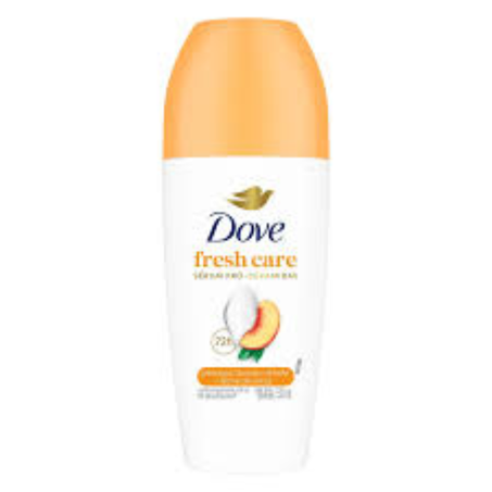 Desodorante rolon dove 50ml fresh care pessego
