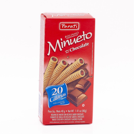 Rolinho wafer parati 40g chocolate