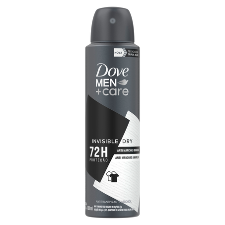 Desodorante Aerosol Dove Mencare Invisible Dry 150ml 360-2
