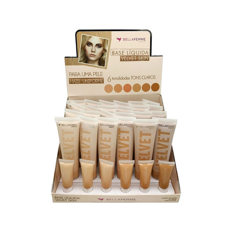 Base Bella Femme Liq Cores Sortidas