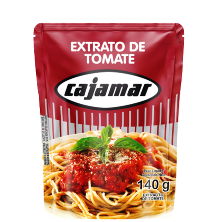 EXTRATO TOMATE CAJAMAR SACHÊ 140G