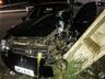 Condutor perde controle e colide carro em poste em São Miguel do Oeste
