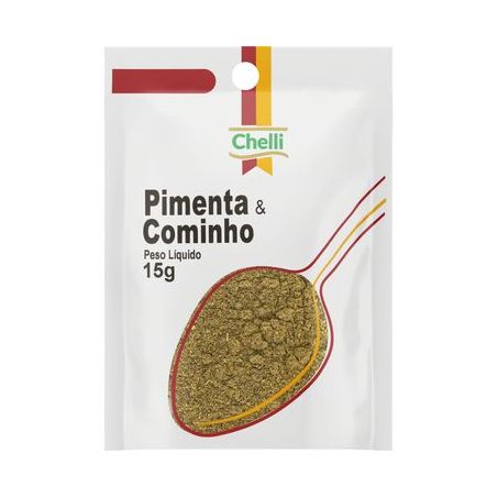 Pimenta E Cominho Chelli Pacote 15G