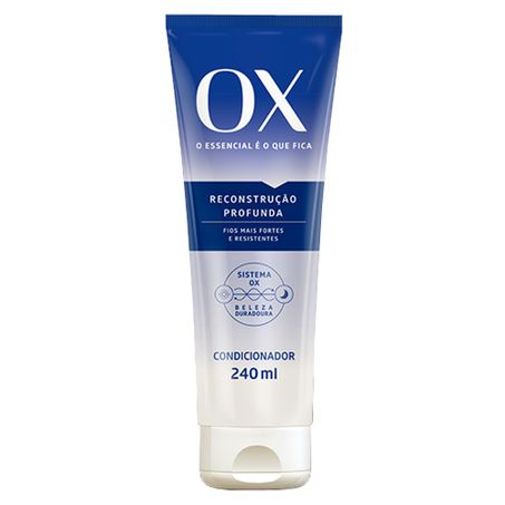 CONDICIONADOR OX 200ML RECONSTRUÇÃO PROFUNDA