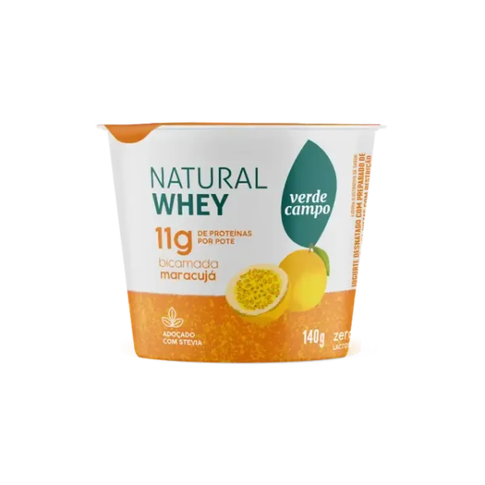 Iogurte Natural Whey Maracuja 140g