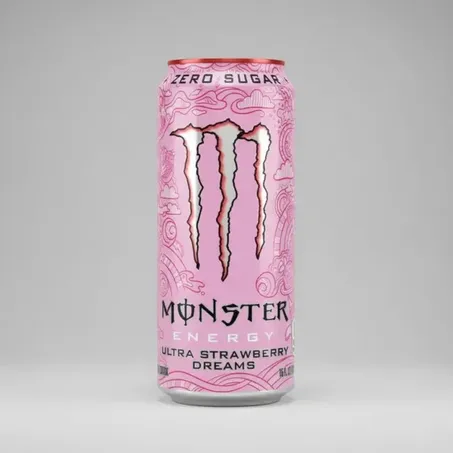 Energético Monster Ultra Strawberry Sem Açúcar 473ml 360-4