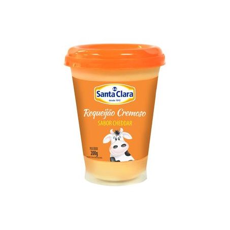 Requeijao sta clara 180gr cheddar