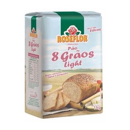 MIST PAO ROSEFLOR 1KG 8GRAOS LIG